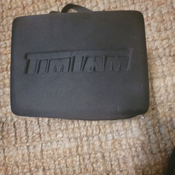 Tim Tam Black Power Massager Muscle Deep Tissue Cordless w Charger & Travel Case - Picture 3 of 14